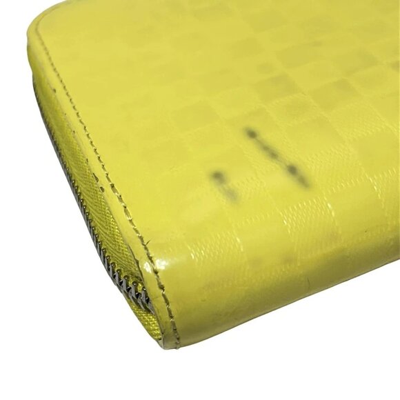 LOUIS VUITTON Zippy Wallet Jaune Damier Facette Long Wallet - Picture 5 of 6